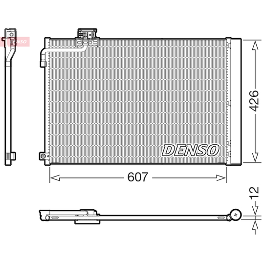 DCN17064 - Condenser, air conditioning 