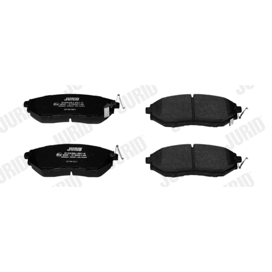 572638J - Brake Pad Set, disc brake 