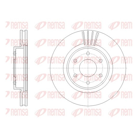 61963.10 - Brake Disc 