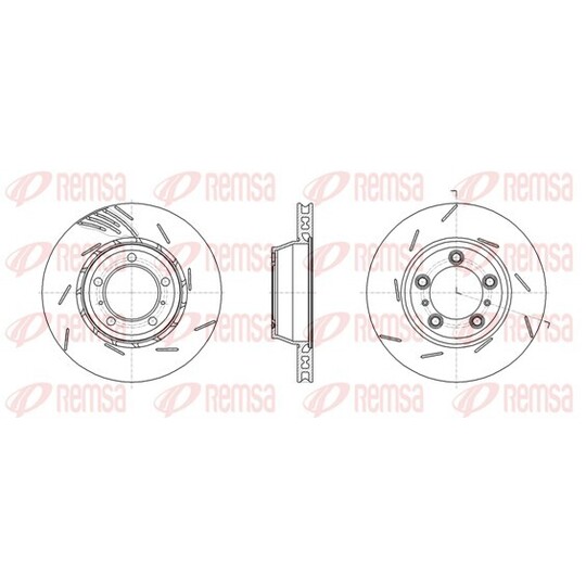 61861.11 - Brake Disc 