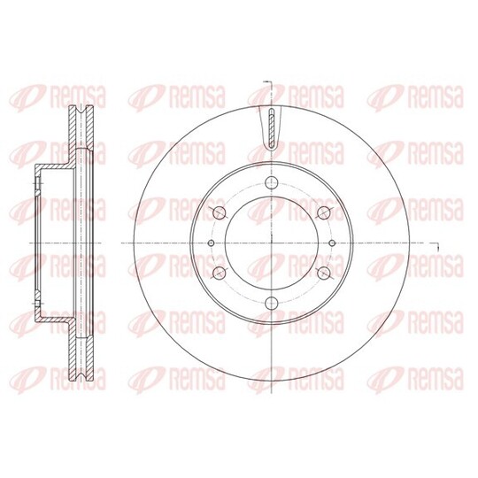 61875.10 - Brake Disc 