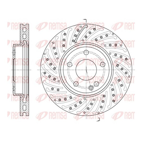 61836.10 - Brake Disc 