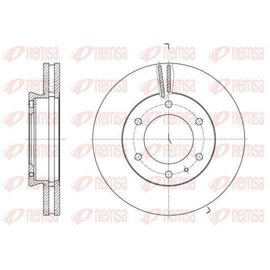 62526.10 - Brake Disc 