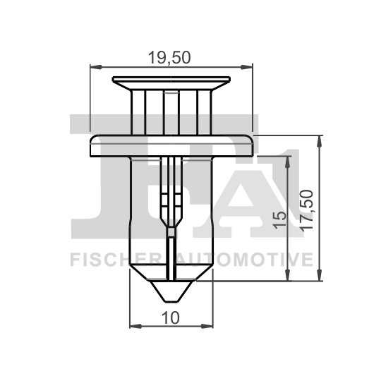 78-20001.10 - Clip, trim/protection strip 