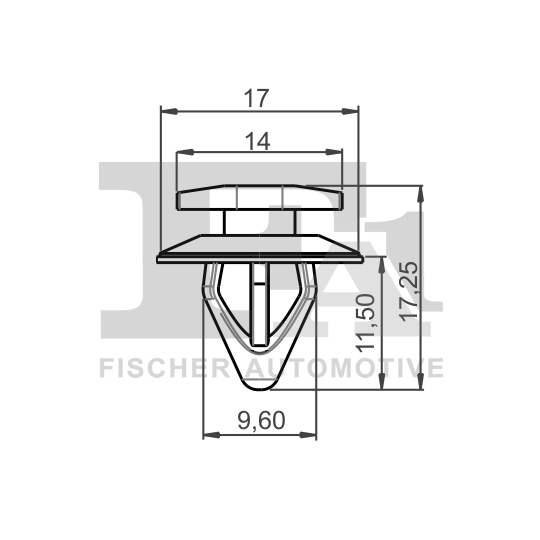 72-40005.5 - Clip, trim/protection strip 