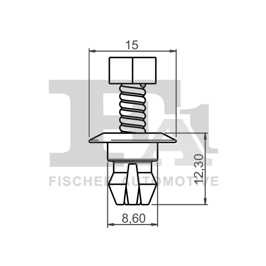 11-30013.10 - Clip, list 