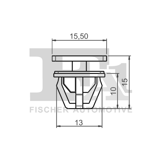 89-40004.5 - Clip, trim/protection strip 