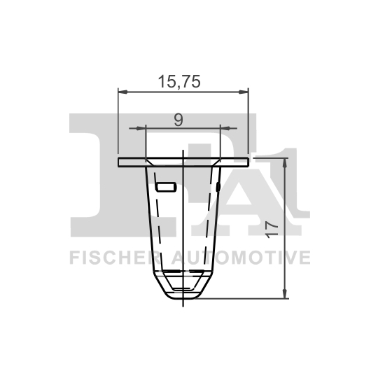 11-60035.25 - Clip, trim/protection strip 