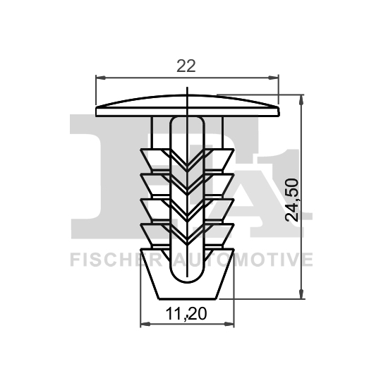 33-10005.10 - Clip, trim/protection strip 