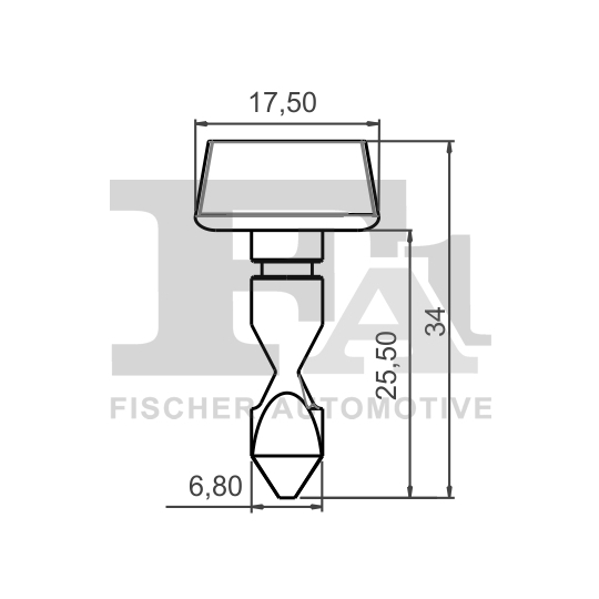 11-40093.5 - Clip, trim/protection strip 