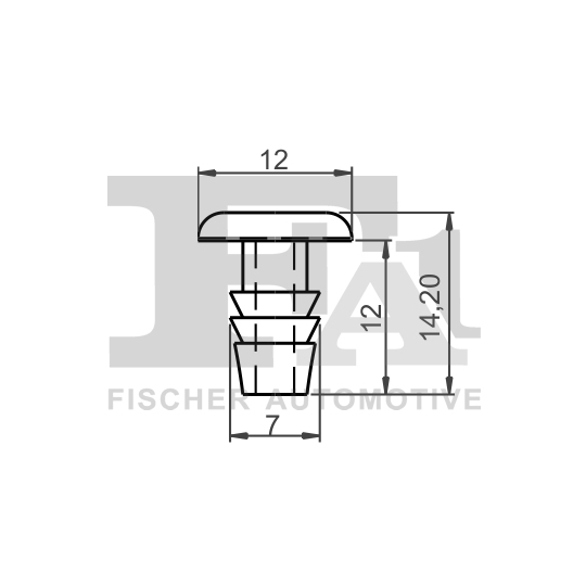 12-10001.10 - Clip, trim/protection strip 