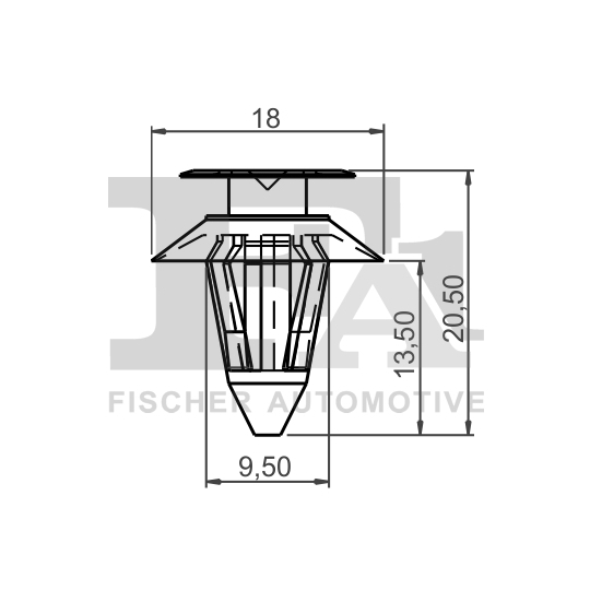 11-40006.25 - Clip, list 