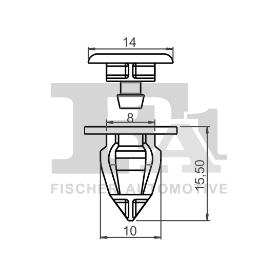 22-40010.10 - Clip, trim/protection strip 