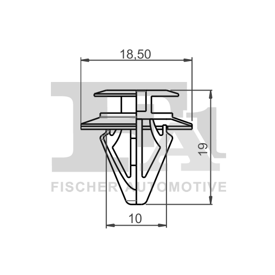 78-40007.10 - Clip, trim/protection strip 