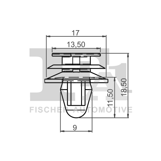 21-40016.10 - Clip, trim/protection strip 