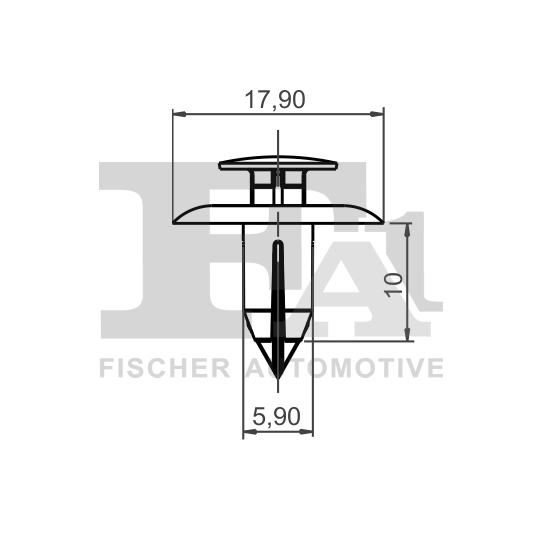 78-20003.10 - Clip, trim/protection strip 