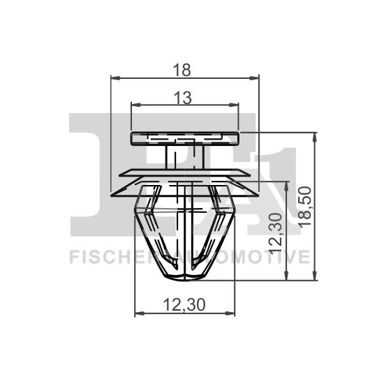 10-40028.5 - Clip, trim/protection strip 