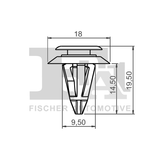 11-40012.25 - Clip, trim/protection strip 