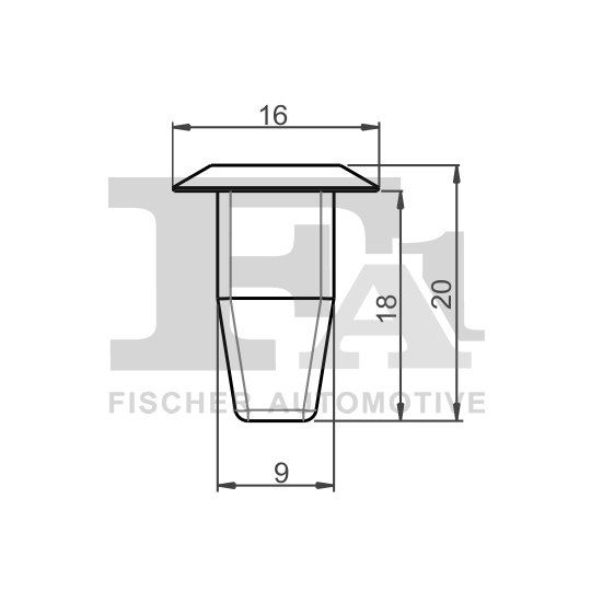 11-60012.10 - Clip, trim/protection strip 