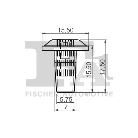 79-60002.10 - Clip, trim/protection strip 