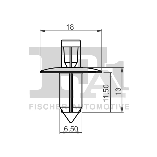 76-30006.25 - Clip, trim/protection strip 