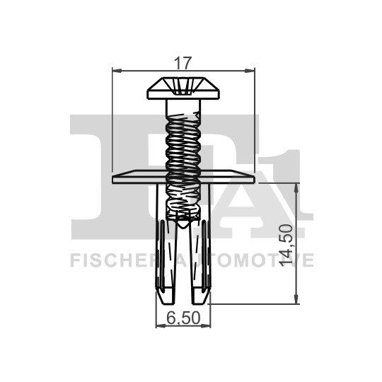 14-30002.25 - Clip, trim/protection strip 