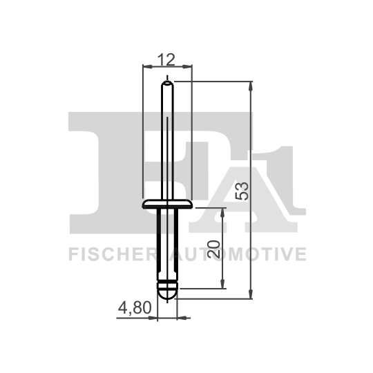 22-20002.5 - Retaining Clip Set, body 