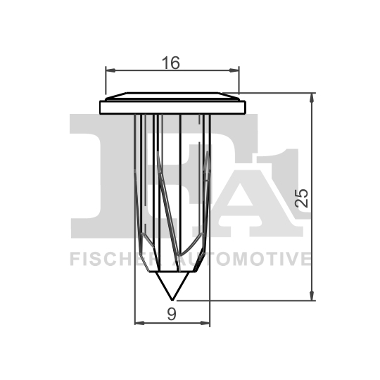 33-60004.25 - Clip, list 