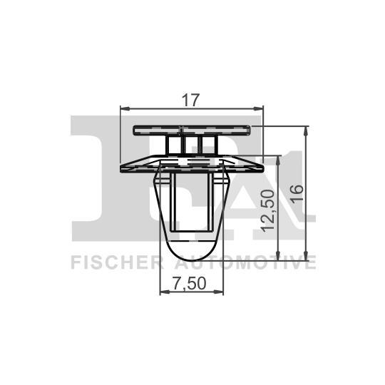 21-40014.25 - Clip, trim/protection strip 