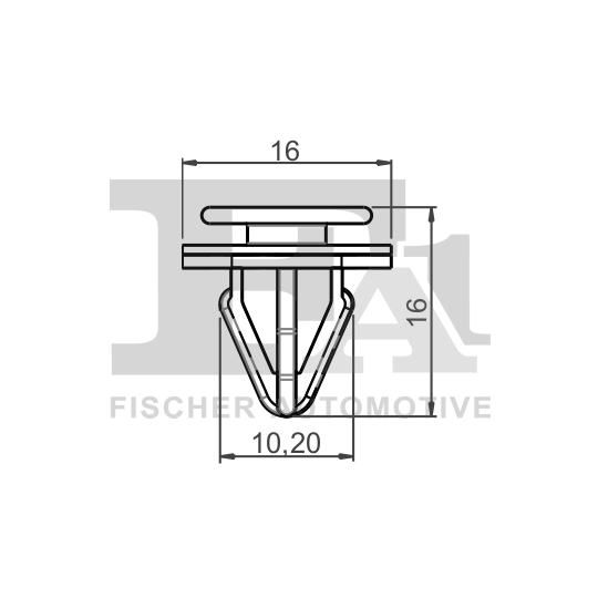 76-40002.25 - Clip, list 