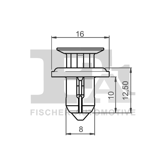 76-30003.25 - Clip, trim/protection strip 