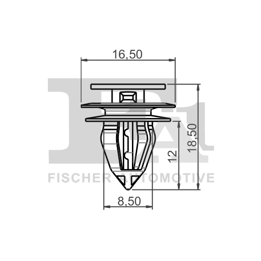 79-40033.25 - Clip, trim/protection strip 