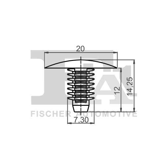 21-10007.25 - Stopper, ehis-/kaitseliist 