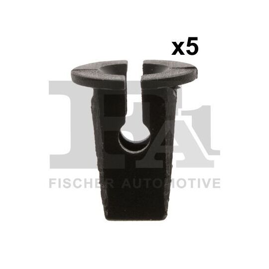 Clip, trim/protection strip