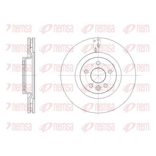 61786.10 - Brake Disc 