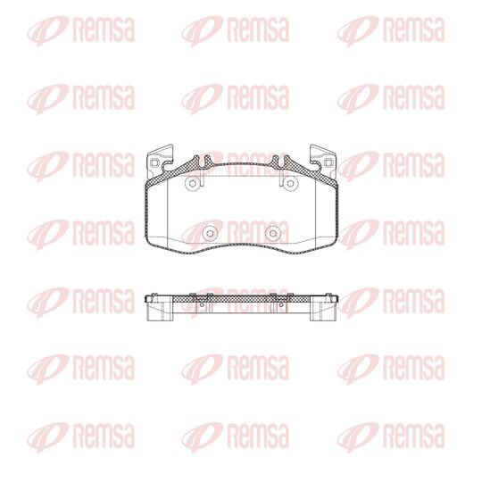 1908.00 - Brake Pad Set, disc brake 