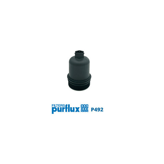 P492 - Cap, oil filter housing 