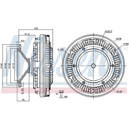 86097 - Sidur, radiaatoriventilaator 