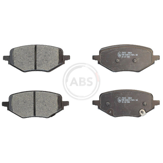 35433 - Brake Pad Set, disc brake 