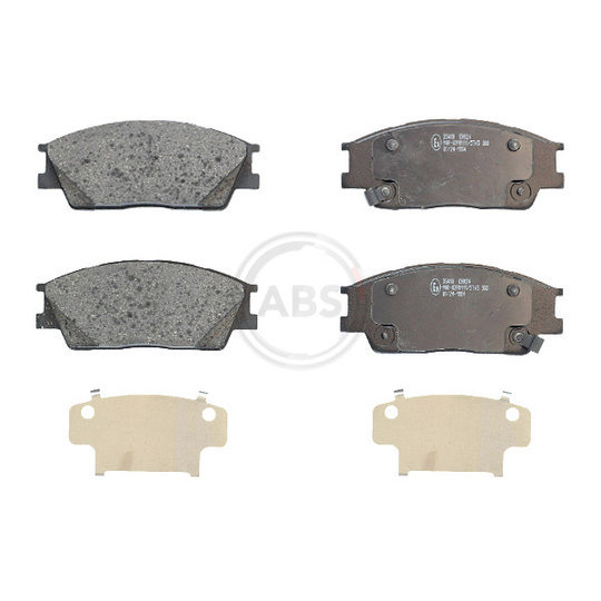 35410 - Brake Pad Set, disc brake 