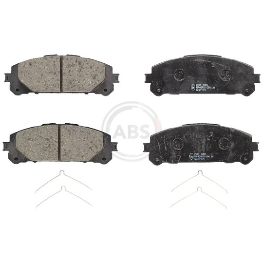 35409 - Brake Pad Set, disc brake 