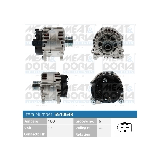 5510638 - Alternator 