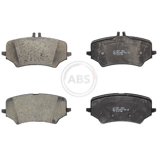 35431 - Brake Pad Set, disc brake 