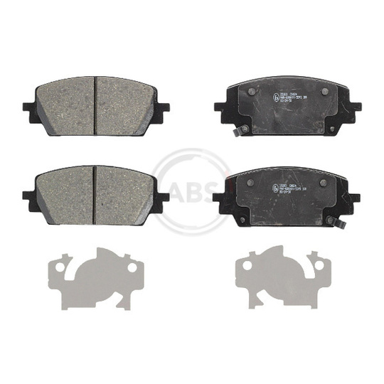 35383 - Brake Pad Set, disc brake 