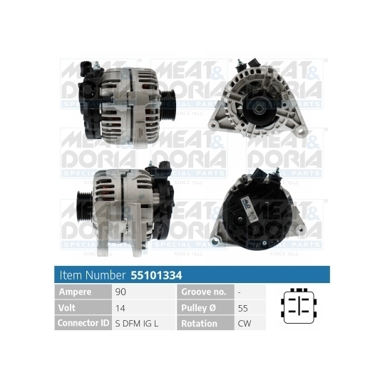 55101334 - Alternator 