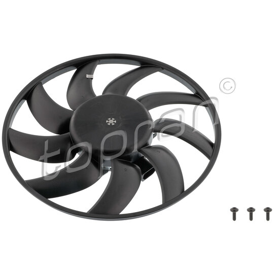 113 816 - Fan, radiator 