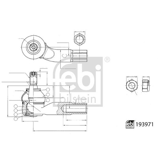 193971 - Tie rod end 