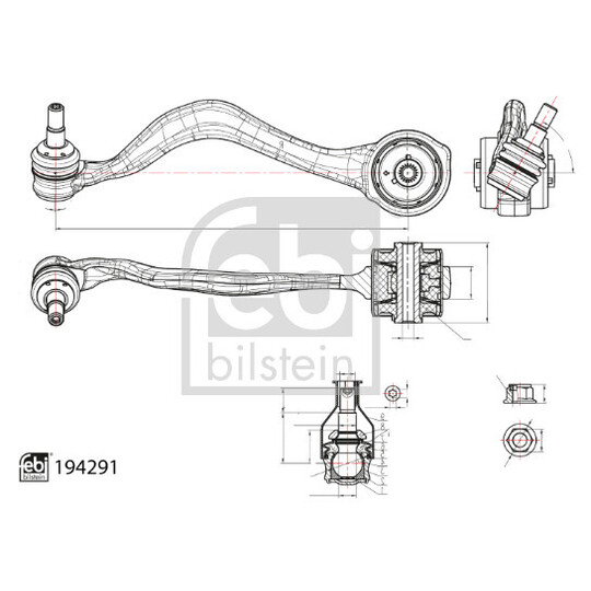 194291 - Track Control Arm 