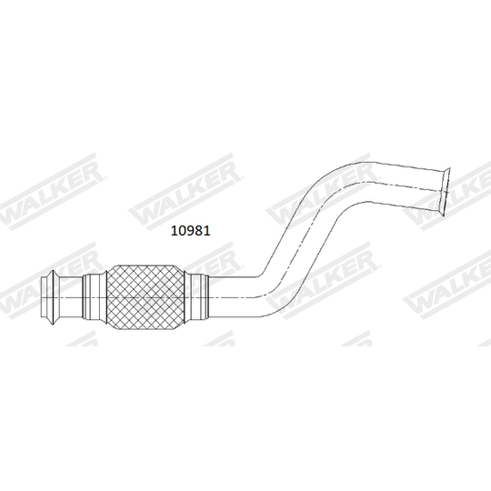 10981 - Exhaust pipe 