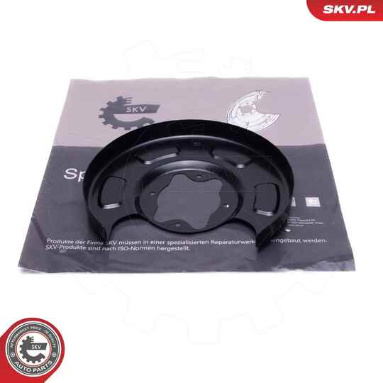 Splash Panel, brake disc